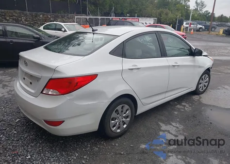 2017 Hyundai Accent Se from USA, damaged, VIN KMHCT4AE0HU362111